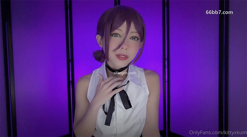 可盐可甜，自慰狂魔，美少女福利姬【Kittyxkum绯红小猫】最新付费⑵，各种COS插到你吐