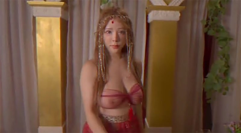 异国巨乳舞姬【本垒奈】魅惑舞姿带来的意乱神迷为达成任务刺激淫乱勾引